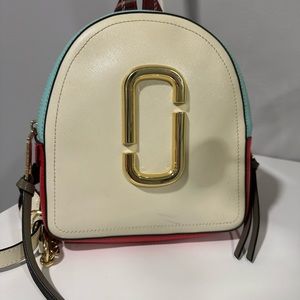 Marc Jacobs Multicolor Leather Backpack